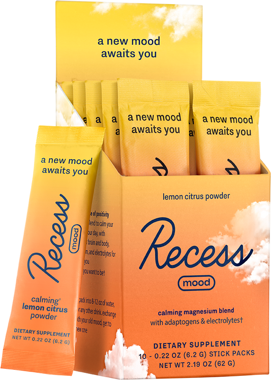Lemon Citrus Mood Powder 10C Stick Packs