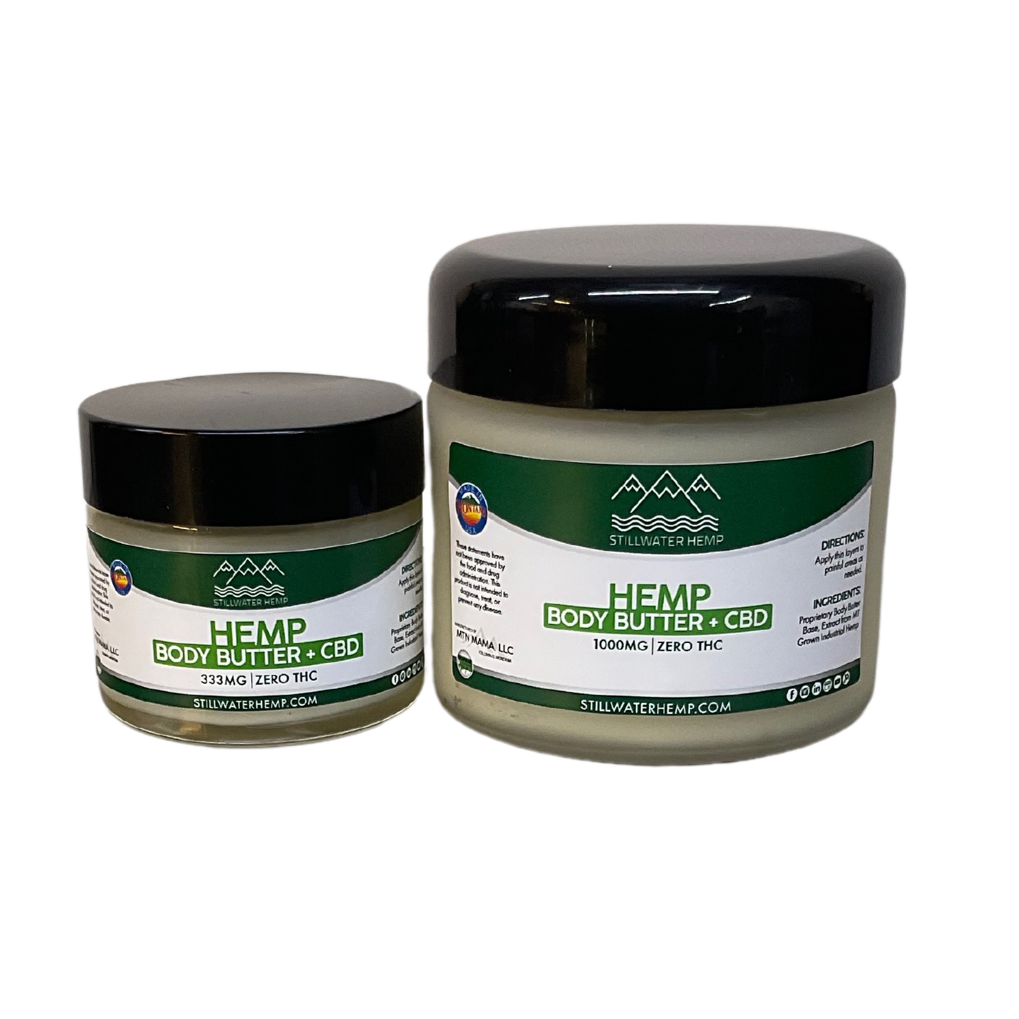 1000mg Hemp Body Butter +CBD