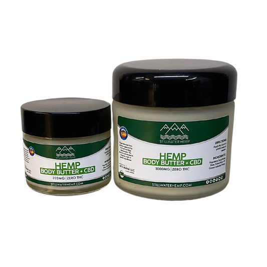 1000mg Hemp Body Butter +CBD