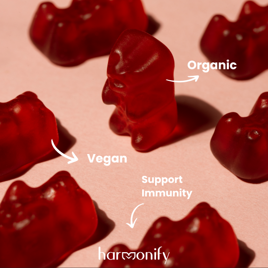 Apple Cider Vinegar Gummies with Pomegranate Beet Juice, For