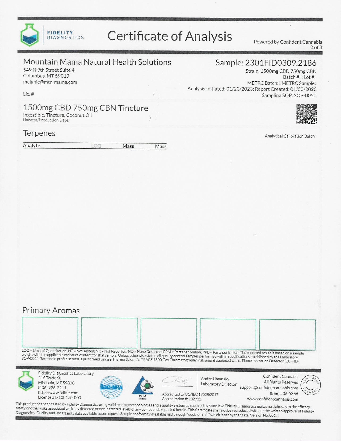 SLEEP CANNABINOIDS 1500 CBD 750 CBN