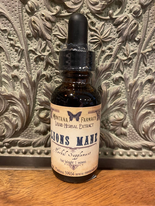 Lions Mane Mushroom Herbal Tincture